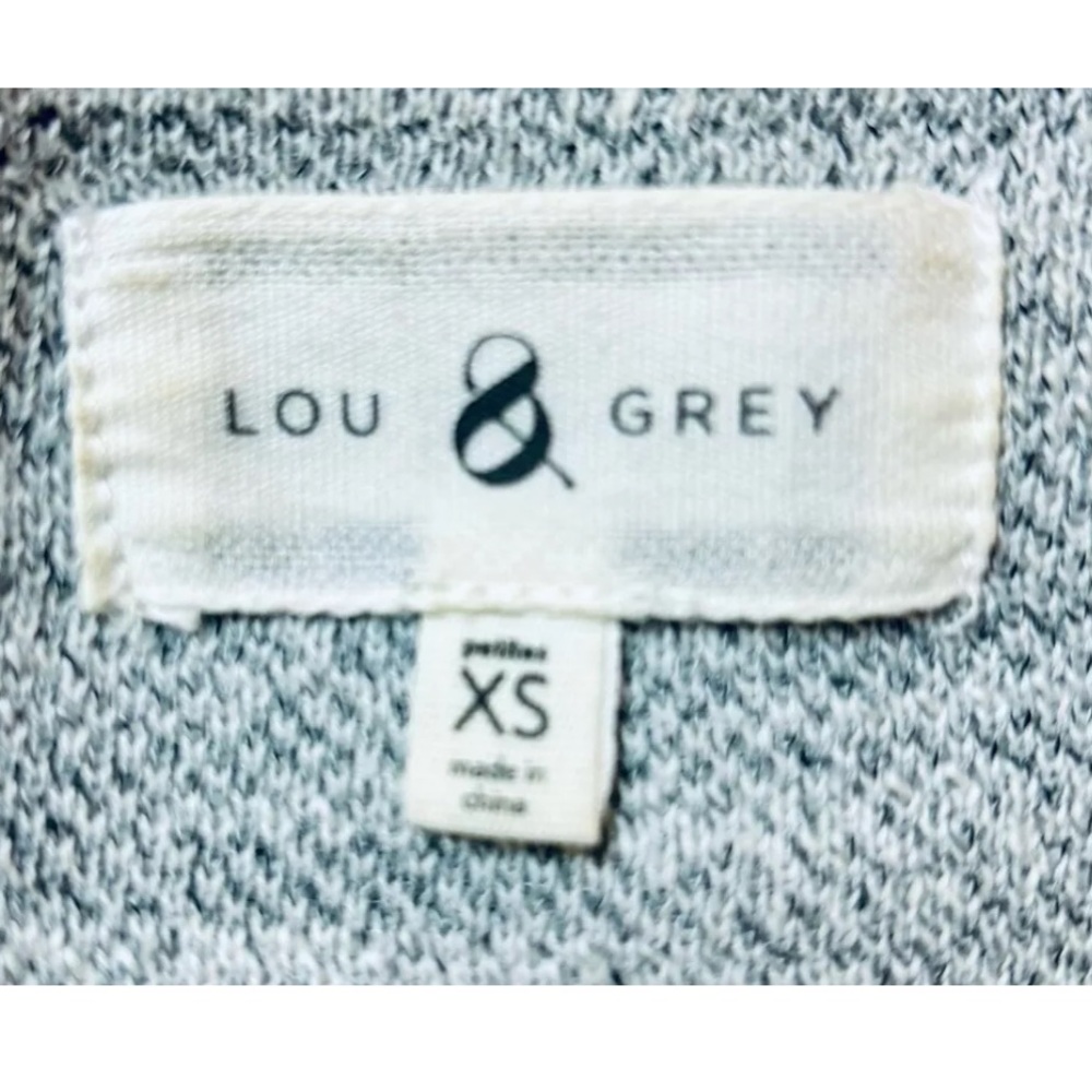 Lou & Grey Ombre Gradient Cotton Blend Sweater Women's Size XS - Picture 4 of 11